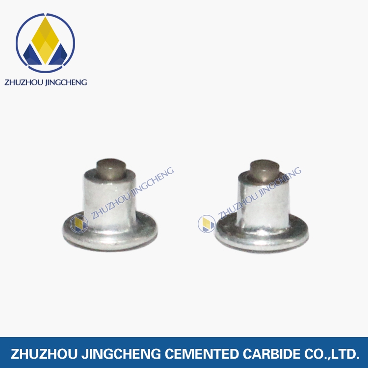 Tire antiskid studs for bicycles and scooters. Cemented carbide snow antiskid studs.